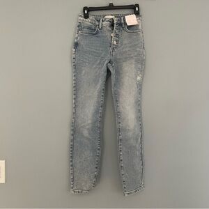 NWT Laura Conrad Women’s High-Rise Skinny Jean size 2